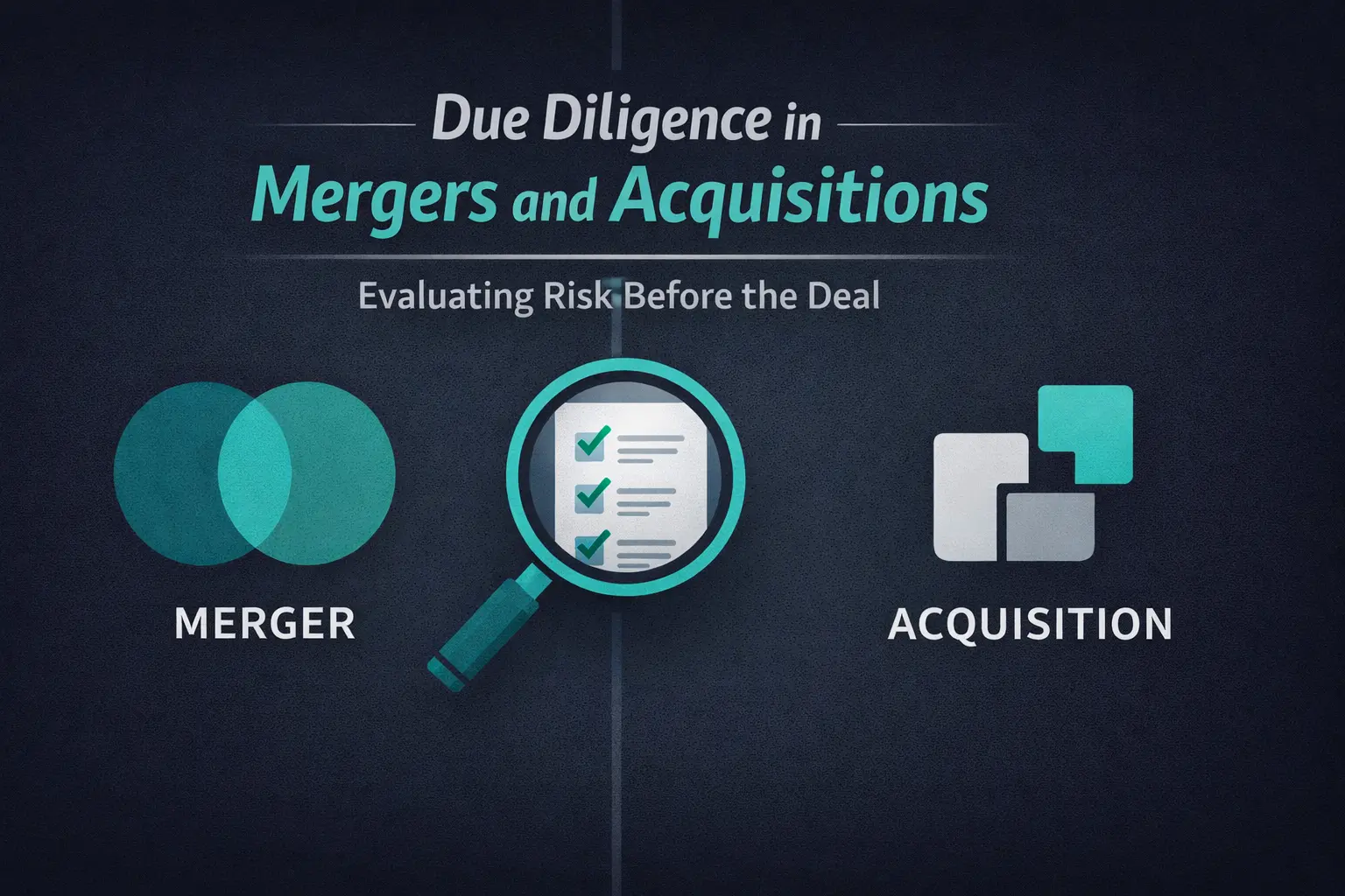 Due Diligence in Mergers and Acquisitions: A Practical Checklist for Deal Teams hero image